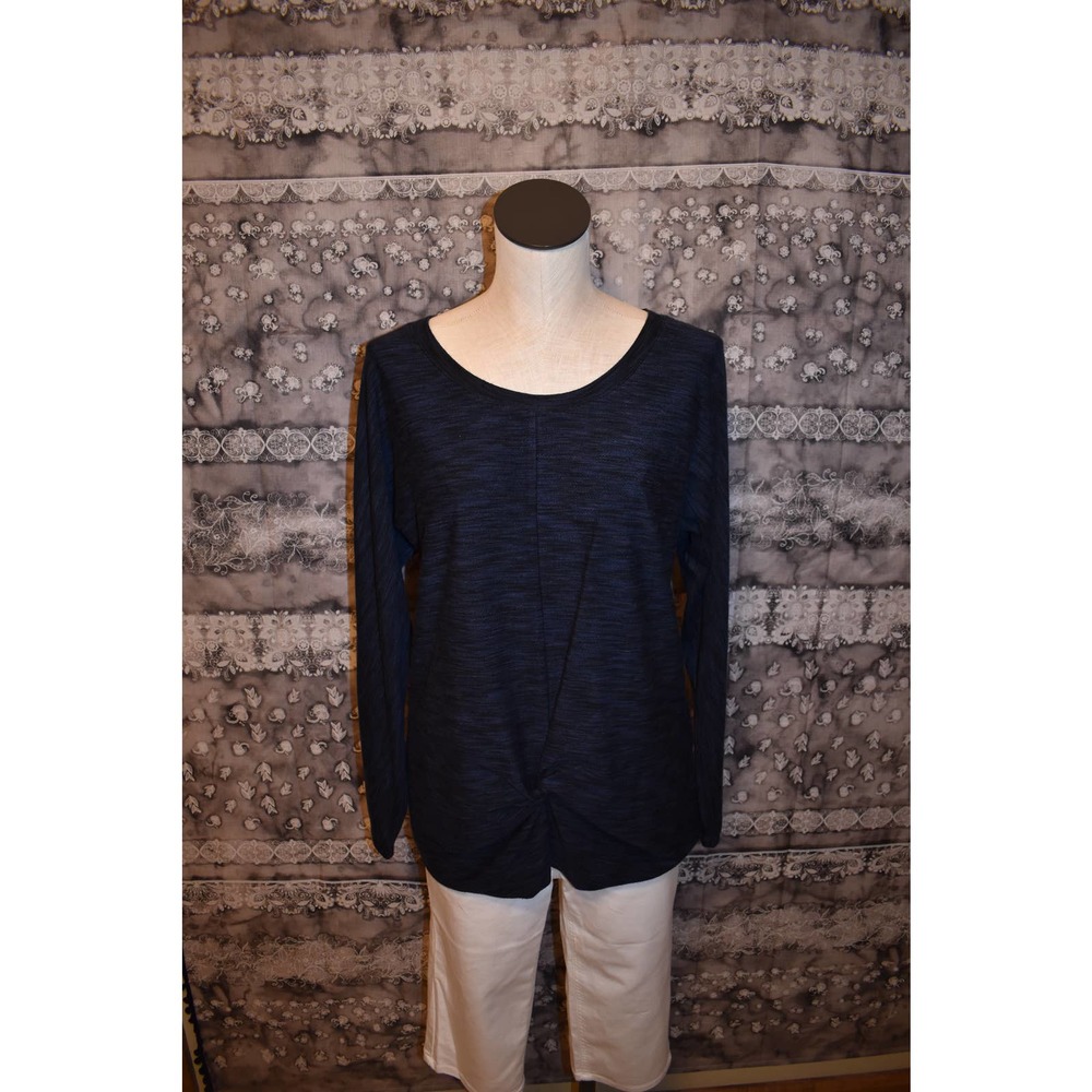 Christopher  & Banks blue long sleeve active top